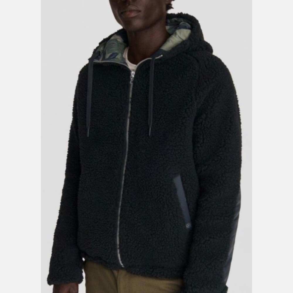 Rag & Bone men’s Sherpa zip up